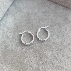 Aros Hueju - Plata 925 W13.G - comprar online