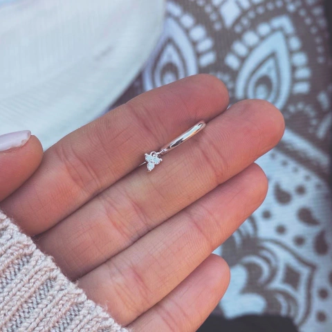 Aro Clack Mayolica - Plata 925 C20.K