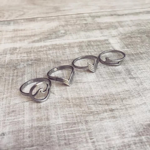 Anillo Vibes - Acero quirúrgco AN