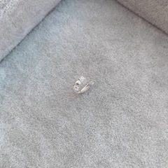 Aro Trixie Plateado- Plata 925 M23.E en internet