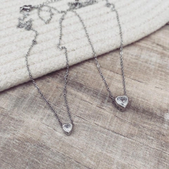 Collar Susanito Corazòn - Acero quirúrgico V0 - Tienda Mercado Persa