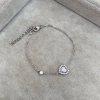 Pulsera Finne Heart- Acero quirúrgico - W8.D