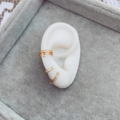 Aro Clack Brilly Shine Gold - Acero dorado W10.D - comprar online