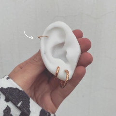 Aro Pach Dotty Gold - Acero Dorado B7