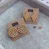 Aros Silket Formas Gold - Acero dorado O4
