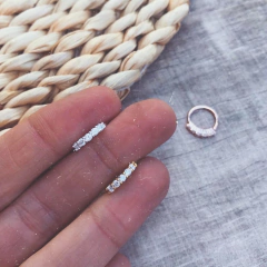 Aro Manhattan - Plata 925 V6.H - Tienda Mercado Persa