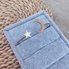Brazalete Luna Estrella gold - Acero Dorado F7