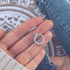 Aros Badhi Rainbow - Plata 925 V22.A en internet