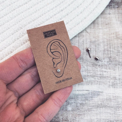 Aro Etamu Cristal - Acero quirúrgico V11.H