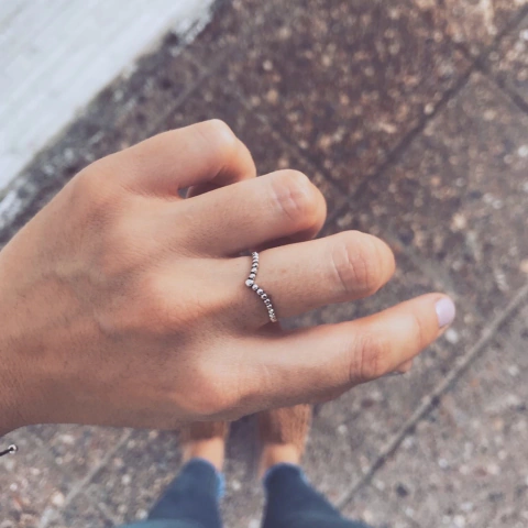 Anillo Veboliti - Plata 925 E14