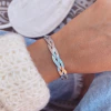 Pulsera Trenza Chatt- Acero quirúrgico G5 bis