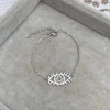 Pulsera Ojo Mandala- Acero quirúrgico - W8.H