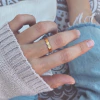 Anillo Planod Gold- Acero dorado CC