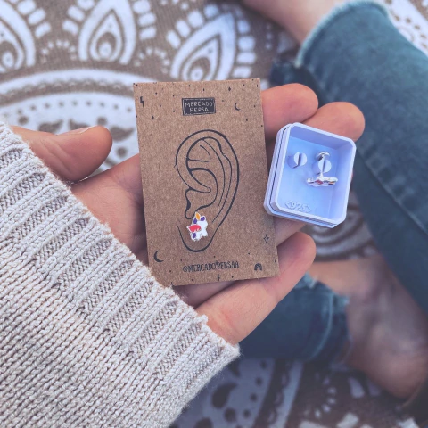 Abridores Unicornio Fun - Plata 925 Z6.Y