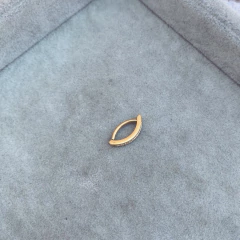 Pupo Barrshine Gold - Acero Dorado M33.J en internet