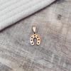 Dije Lucky Dots gold - Acero Dorado E20.H