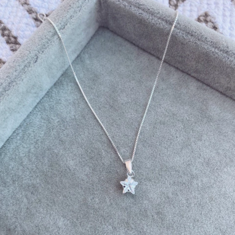 Collar Estrella Frunk- Plata 925 Y21.L - comprar online