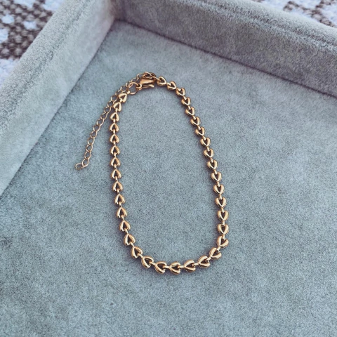 Pulsera Awai Gold - Acero Dorado B7