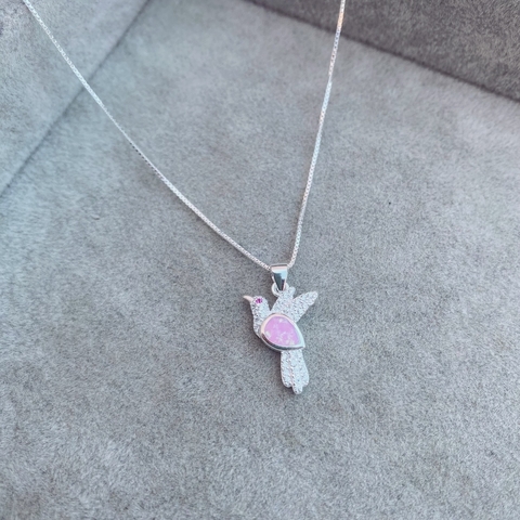 Collar Colibri Opaly- Plata 925 Y21.L - comprar online