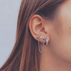 Aro bolitas cadena - Acero quirúrgico H5.bis en internet