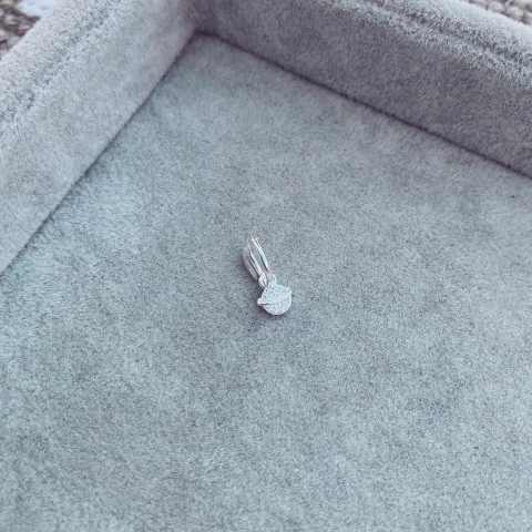 Argollita Planeta Shine - Plata 925 V10.A