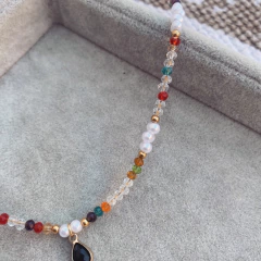 Collar Mixcol Gold - Acero Dorado W8 - Tienda Mercado Persa