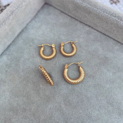 Aros Merni Gold - Acero dorado M32.K en internet