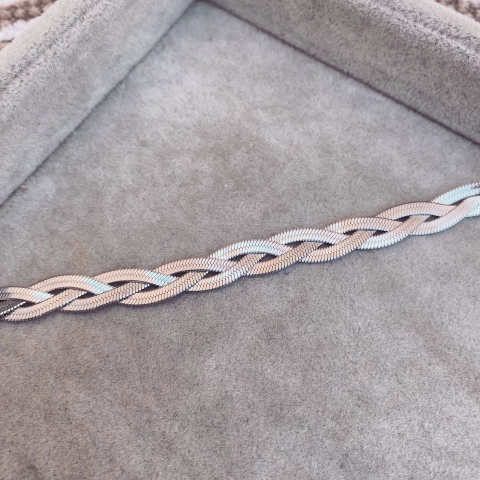 Pulsera Trenza Chatt- Acero quirúrgico G5 bis - comprar online