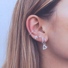 Aro Mini Herradura Shine - Plata 925 X4.L - comprar online