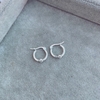 Aros Doths White - Acero blanco E21.C