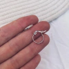 Aros Baby Trenza - Plata 925 C18.H