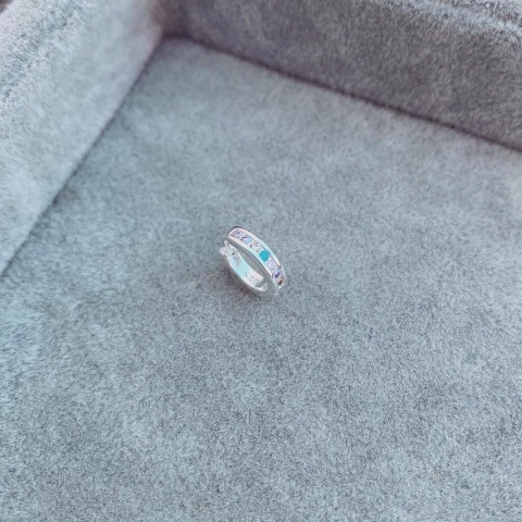 Aro Clack Pastely- Plata 925 C25.D