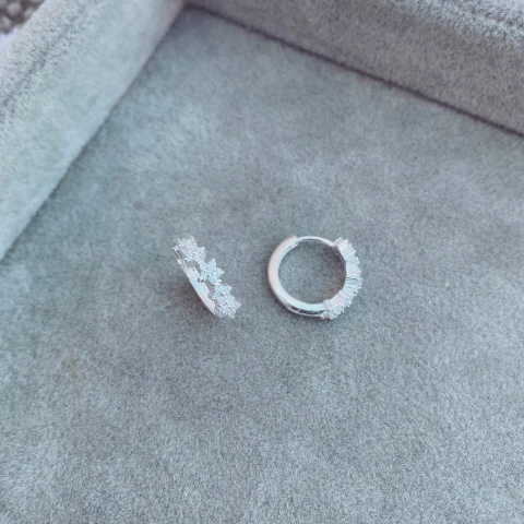 Aros The Flowers - Plata 925 C26.B