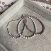 Pack 6 pulseras Candies - Acerado Blanco L12