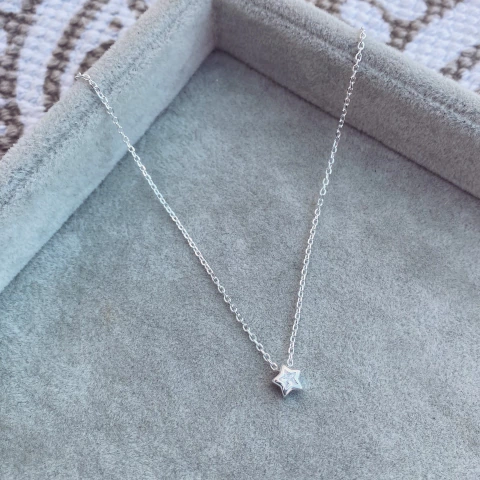 Collar Susanito Estrella - Plata 925 W10.C