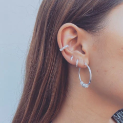 Aros Cumi White - Acero blanco V21 - comprar online