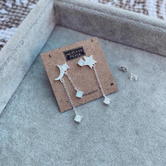 Aros Lucyla - Plata 925 C26.G en internet