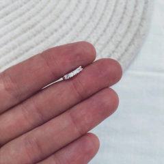 Aros Clack Manhattan - Plata 925 C11.K