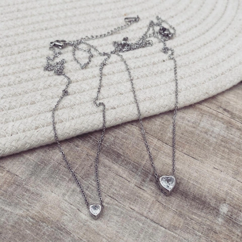 Collar Susanito Corazòn - Acero quirúrgico V0