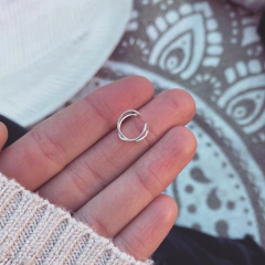 Cuff Cruzadito - Plata 925 C16.C - Tienda Mercado Persa