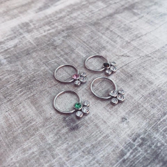 Arito Sufal strass - Acero quirúrgico C15.J - comprar online