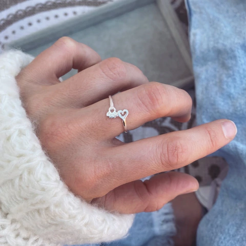 Anillo Amor Animal - Plata 925 E11