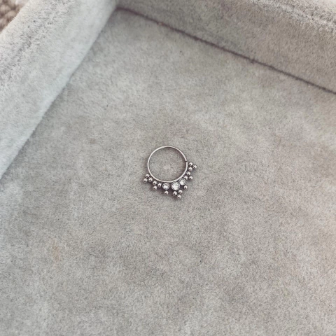 Aro Solitario Malank - Acero quirúrgico C14.F en internet