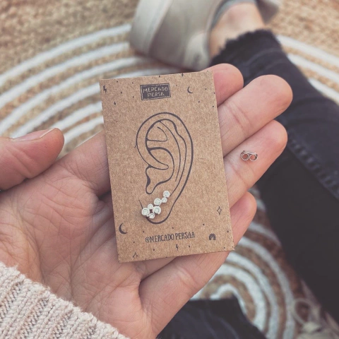 Aro Burbie Shine Rodinada - Plata 925 Y10