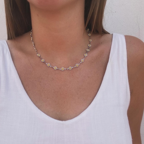 Collar Margaritas - Acero quirúrgico W3 - comprar online