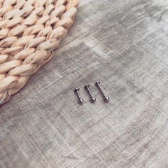 Aro Bolita Rosca Adelante - Acero quirúrgico X9.F