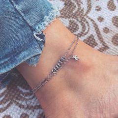 Tobillera Doble Chaicactus - Acero quirúrgico J12