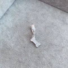 Aro Corazón + Hueso - Plata 925 C14.H - comprar online