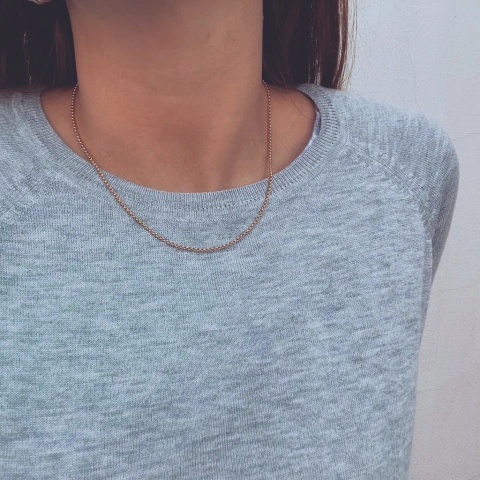 Collar Rolling Gold - Acero Dorado V24 - comprar online