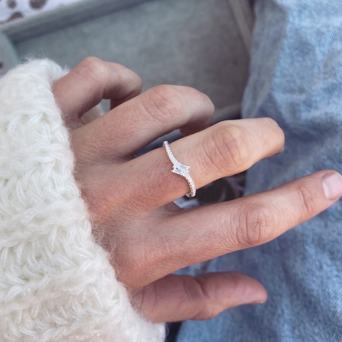 Anillo DoisRec - Plata 925 E3 - comprar online